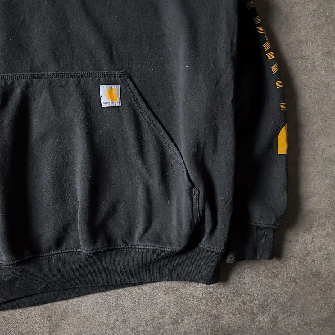 Carhartt Logo Sleeve Hoodie L 2