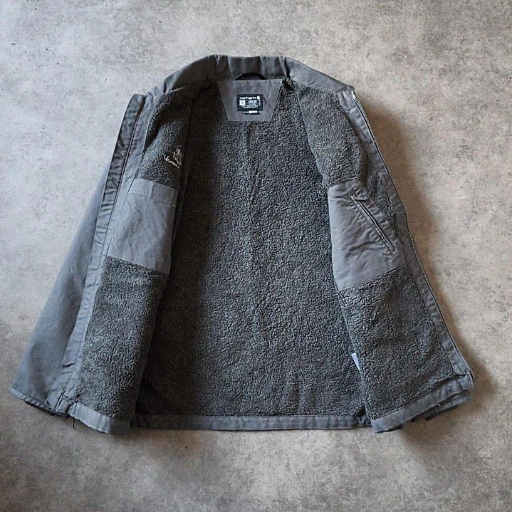 Carhartt Duck Sherpa Lined Jacket L 5