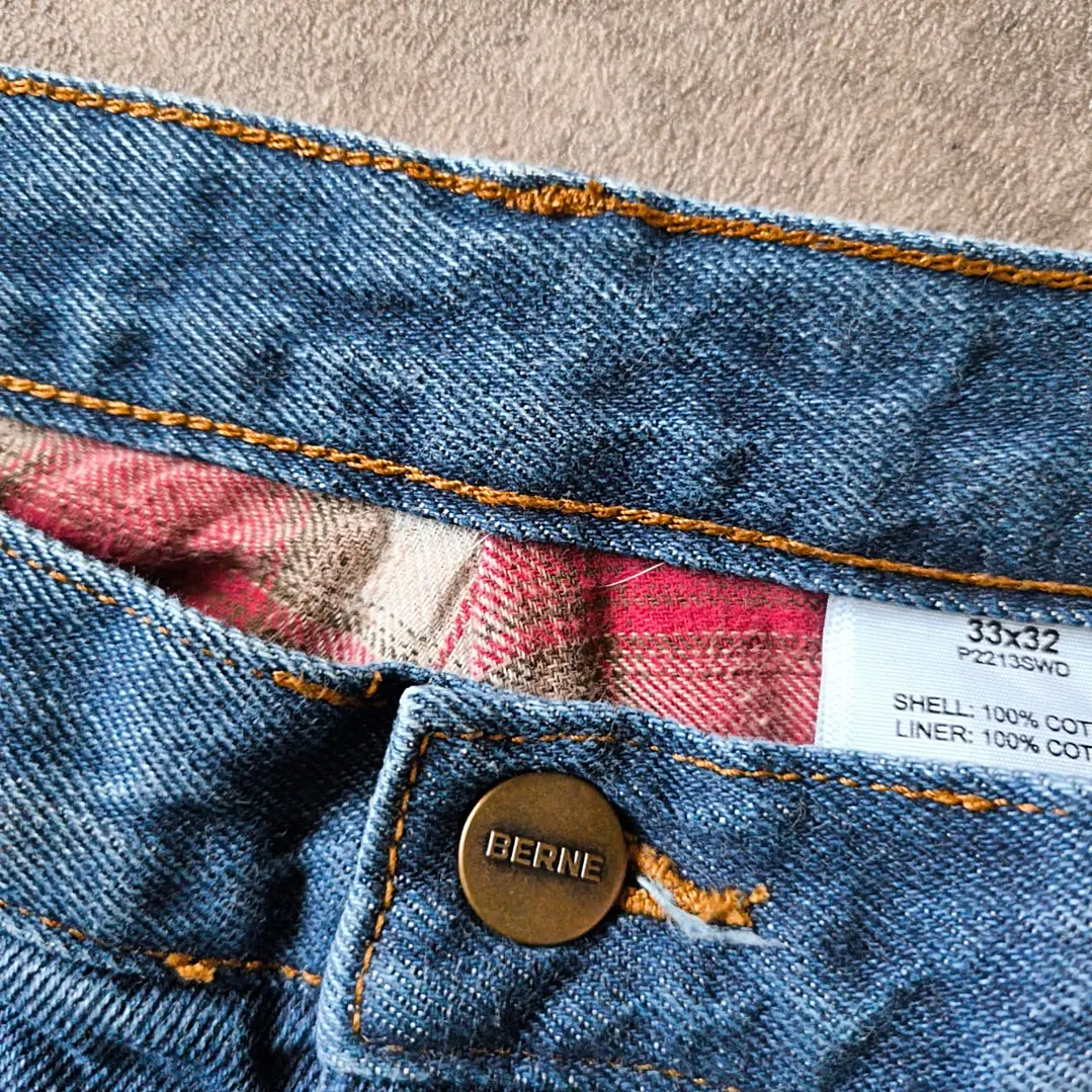 Berne Carpenter Denim Pants 33x32🇺🇸/42🇨🇱 3