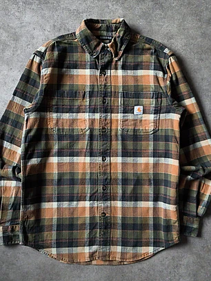 Carhartt Flannel Long Sleeve Shirt S