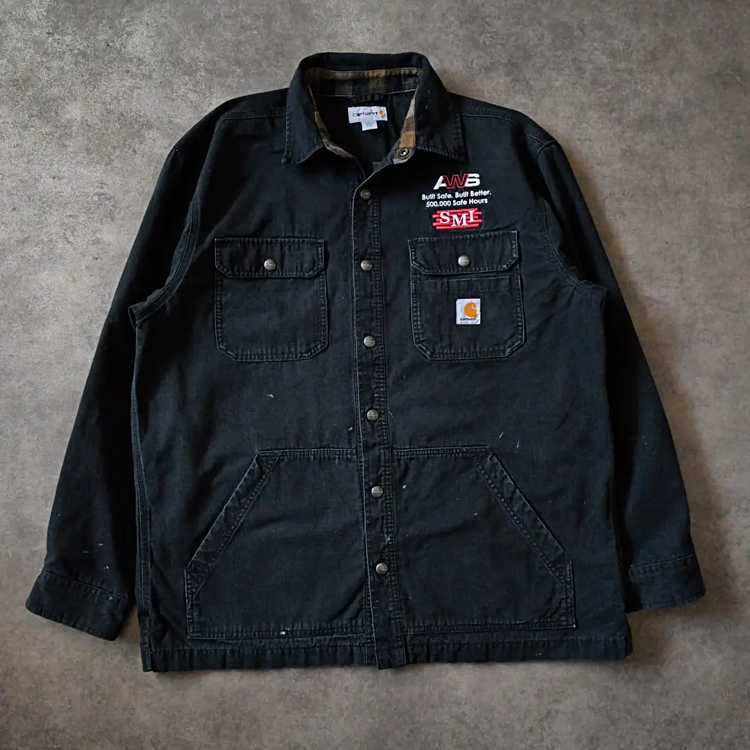 Carhartt Work Shirt Jacket L 1
