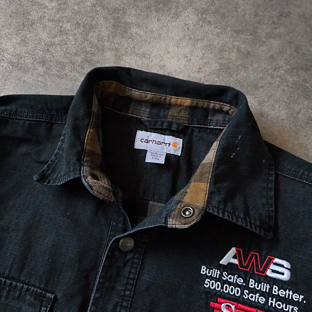 Carhartt Work Shirt Jacket L 4