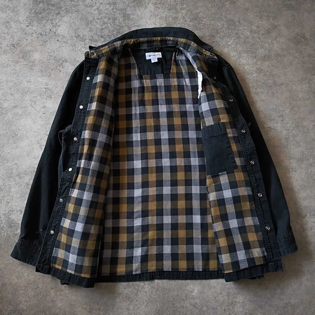 Carhartt Work Shirt Jacket L 5