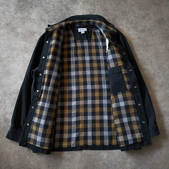 Carhartt Work Shirt Jacket L 5