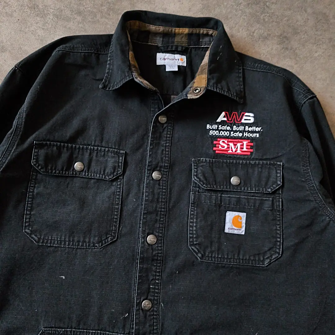 Carhartt Work Shirt Jacket L 2