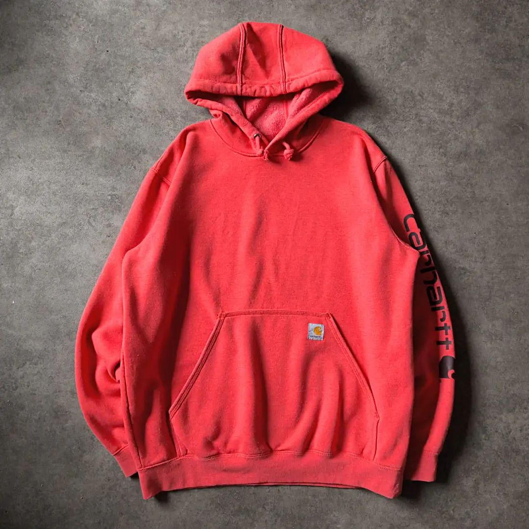 Carhartt Logo Sleeve Hoodie L 1