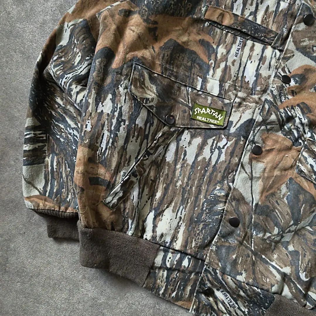 Vintage Spartan Realtree Light Jacket M 2
