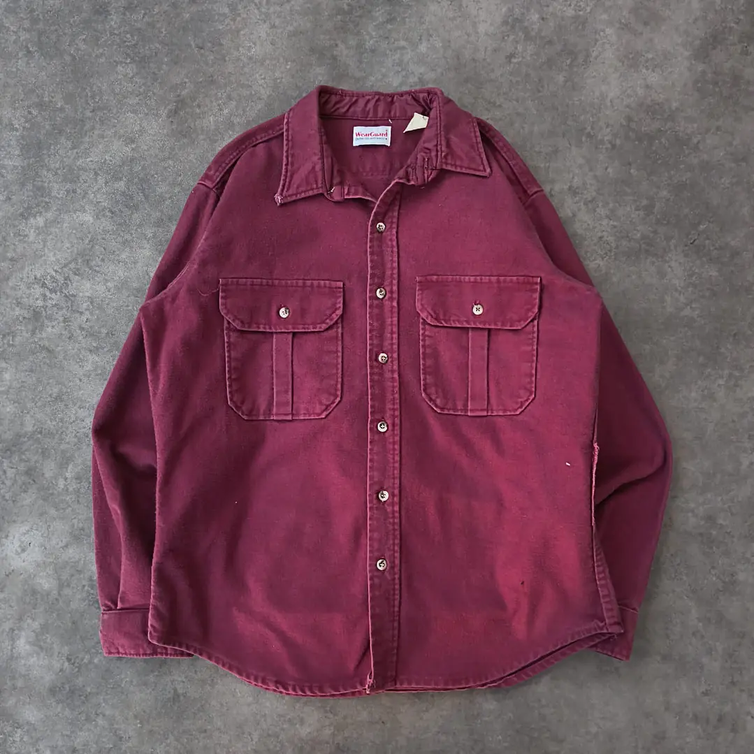 Wearguard Flannel Work Shirt M 1