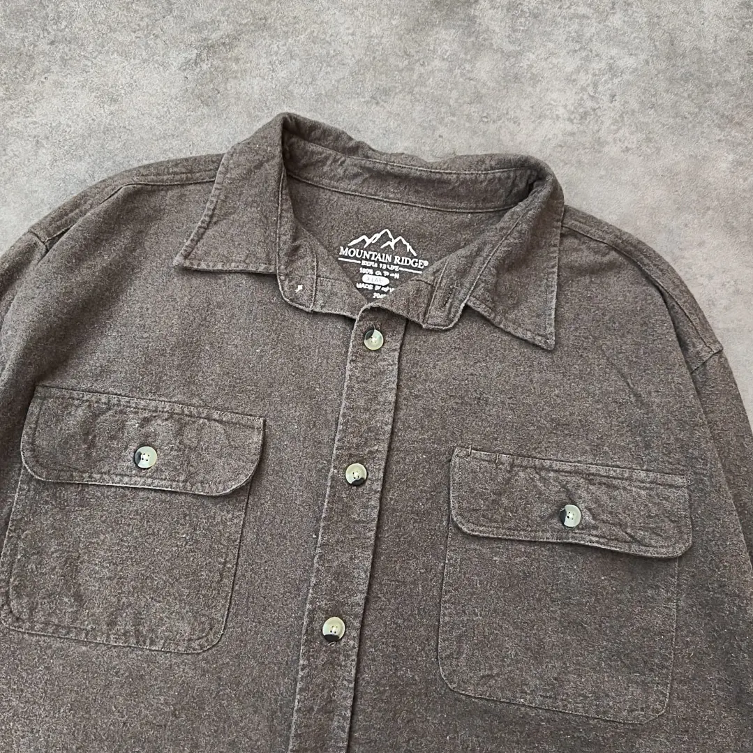 Mountain Ridge Flannel Shirt XL 2
