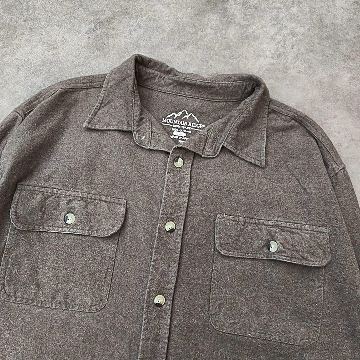 Mountain Ridge Flannel Shirt XL 2