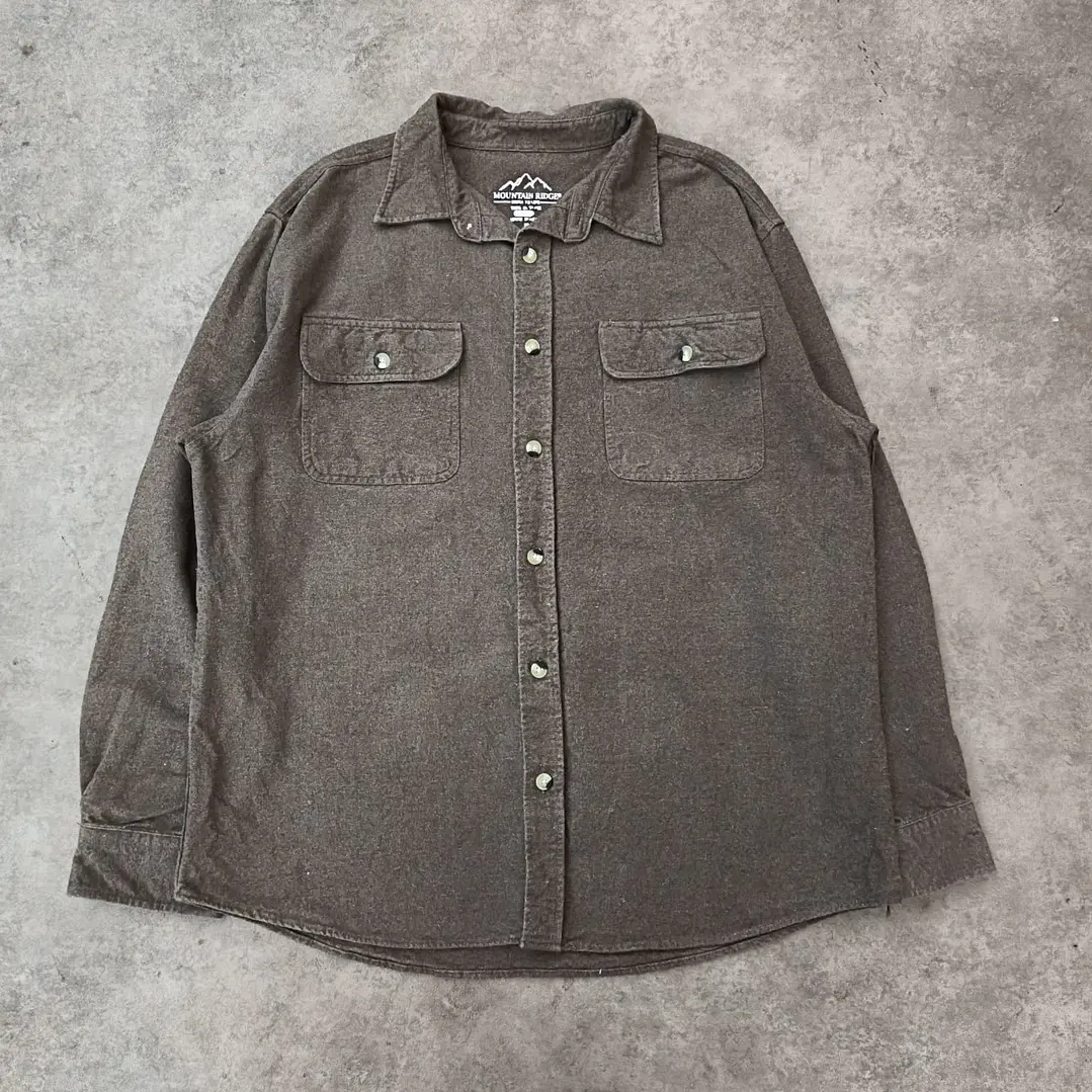 Mountain Ridge Flannel Shirt XL 1