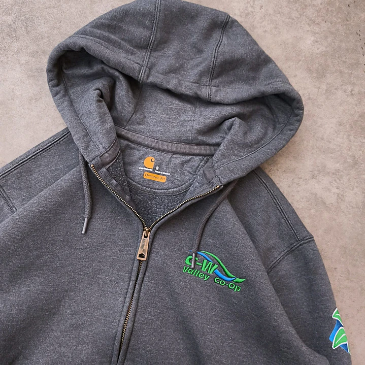 Carhartt Zip Up Hoodie S 2