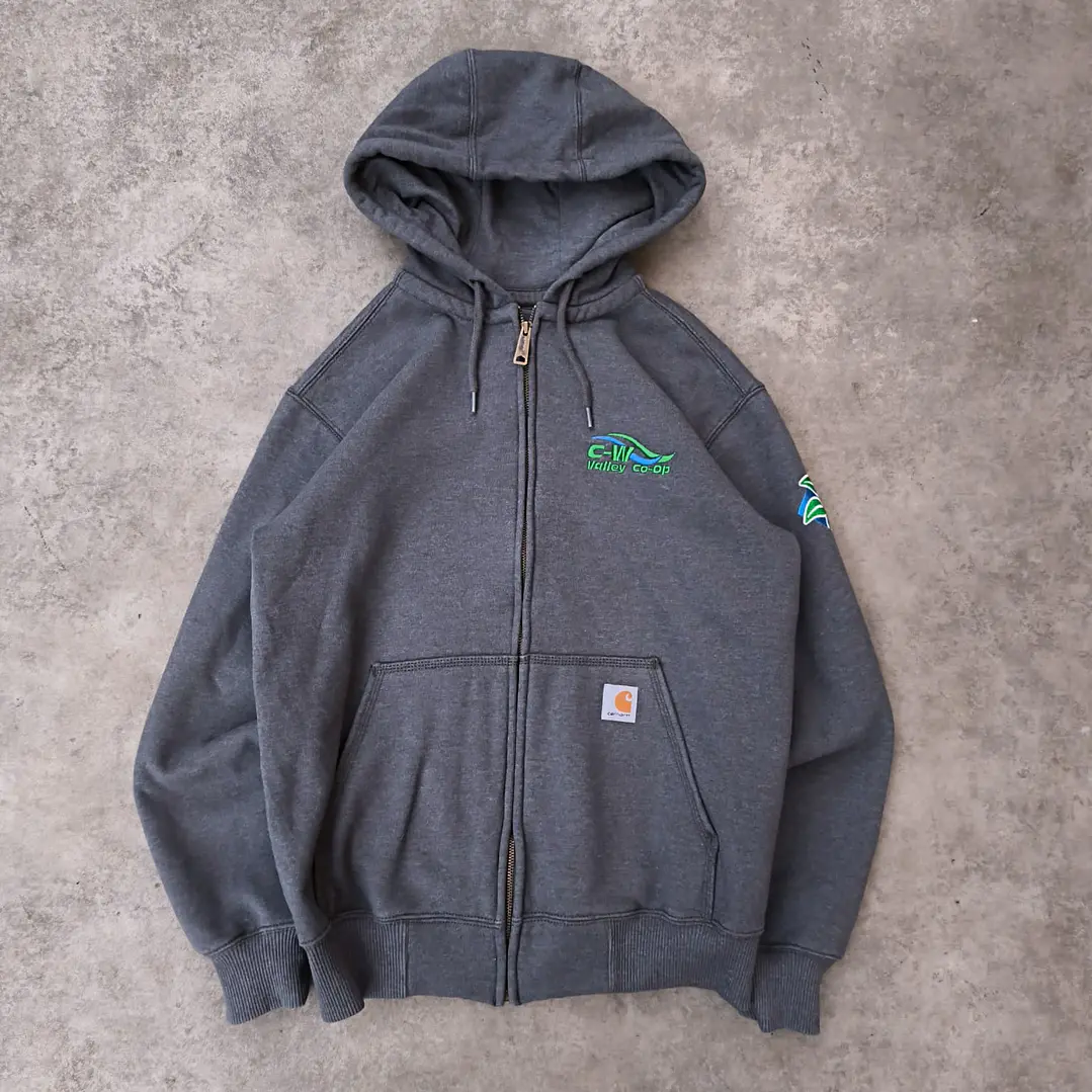 Carhartt Zip Up Hoodie S 1