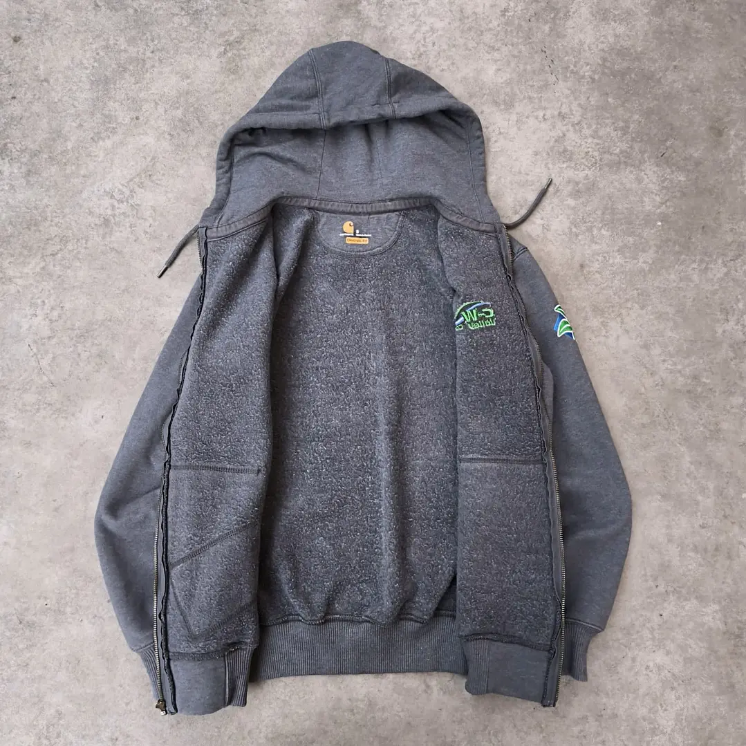 Carhartt Zip Up Hoodie S 4