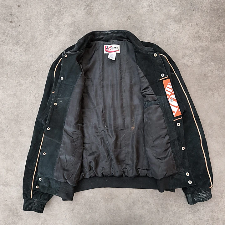 Chase Authentic Leather  Nascar Jacket L 4