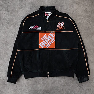 Chase Authentic Leather  Nascar Jacket L