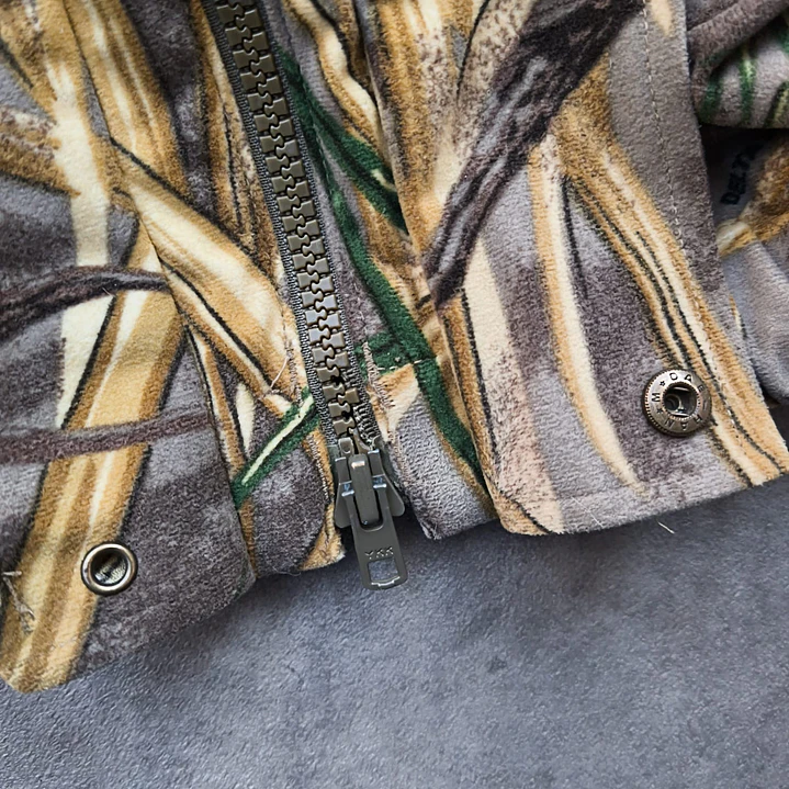 Columbia Camo Realtree Bomber Jacket XL 4