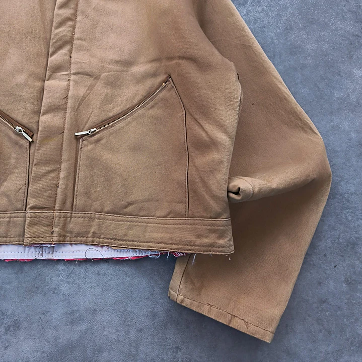 Vintage Cropped Work Jacket M 3