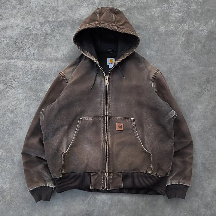 Faded Carhartt Duck Active Jacket L 1