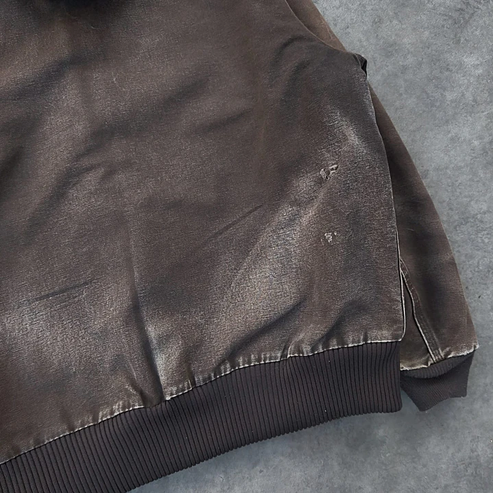 Faded Carhartt Duck Active Jacket L 7