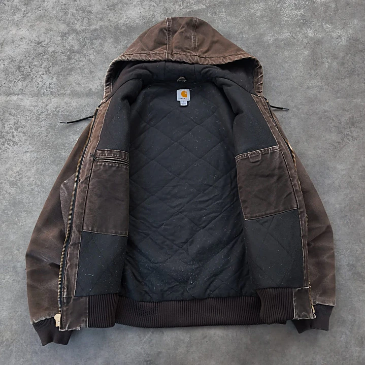 Faded Carhartt Duck Active Jacket L 4