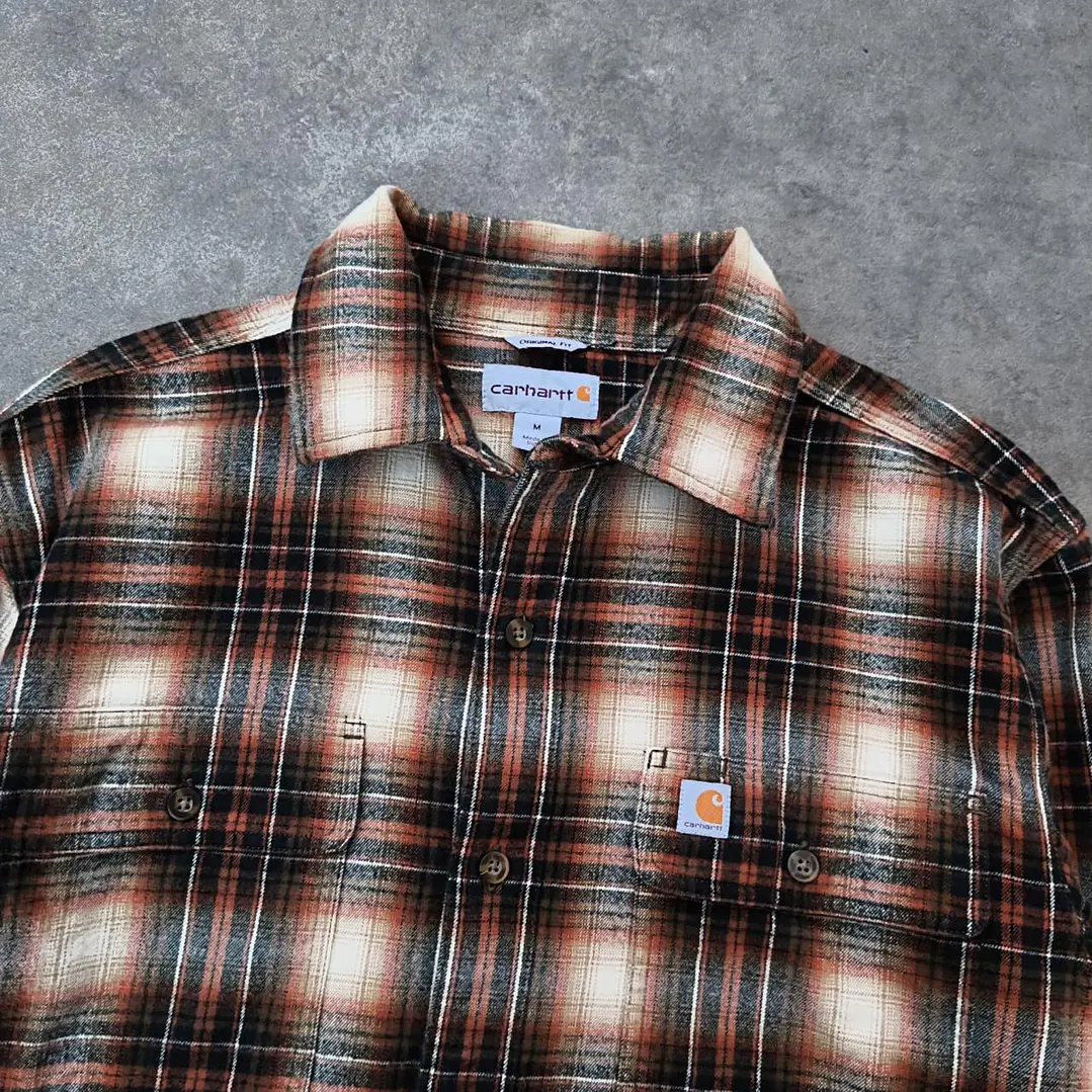 Carhartt Flannel Shirt M 2