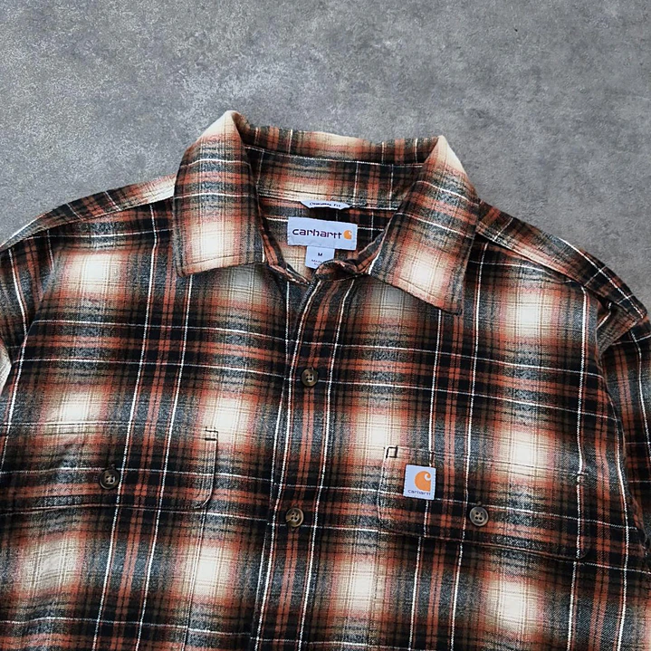 Carhartt Flannel Shirt M 2