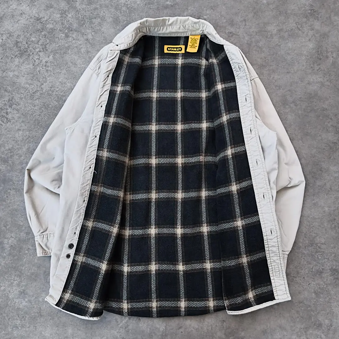 Stanley Lined Work Shirt L 4