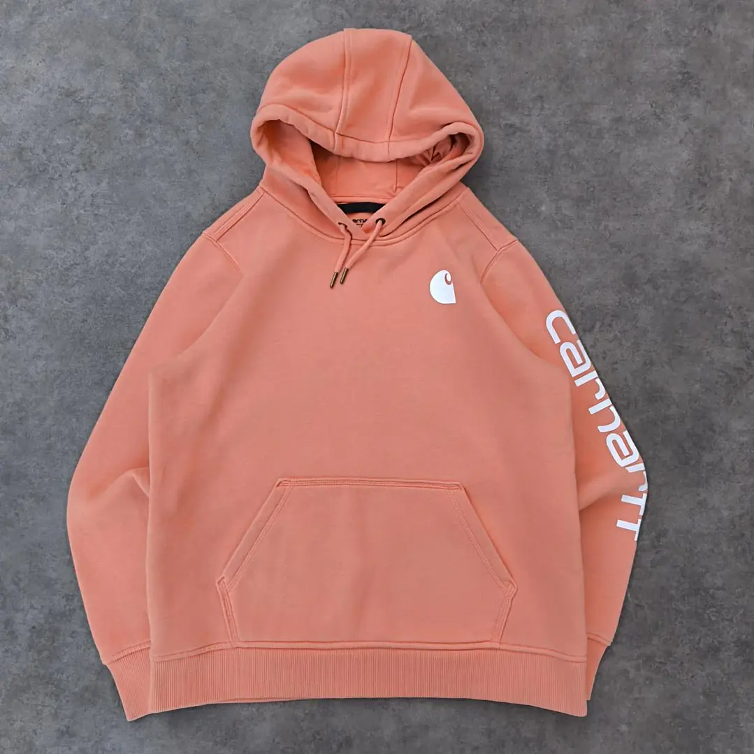 Carhartt Logo Sleeve Hoodie L 1