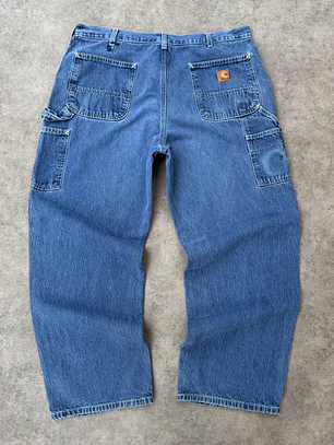 Carhartt Denim Carpenter Pants 38x30🇺🇸/48🇨🇱