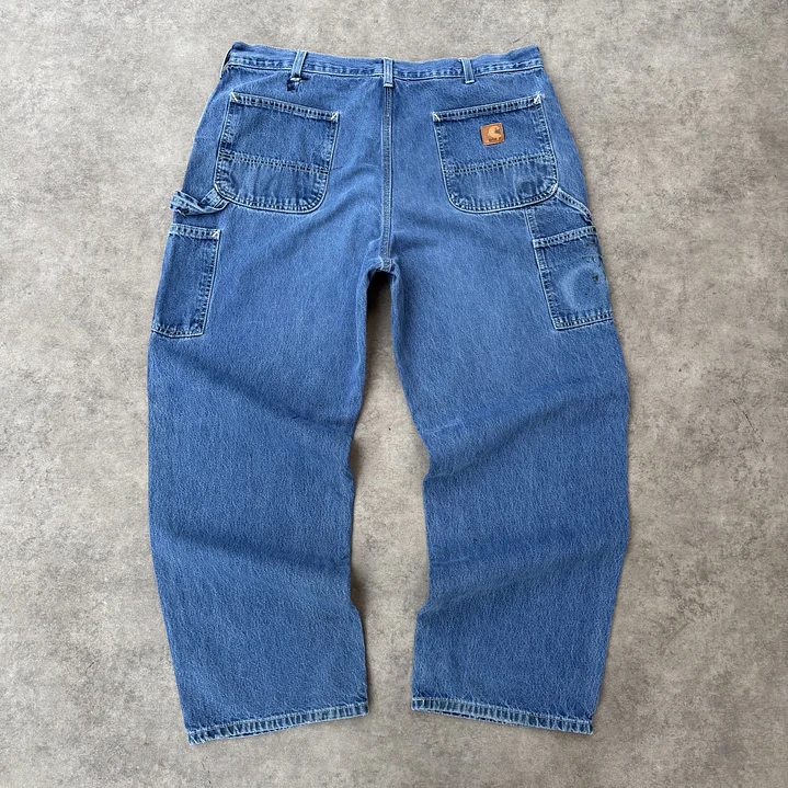 Carhartt Denim Carpenter Pants 38x30🇺🇸/48🇨🇱 1