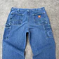 Carhartt Denim Carpenter Pants 38x30🇺🇸/48🇨🇱 - Miniatura 2