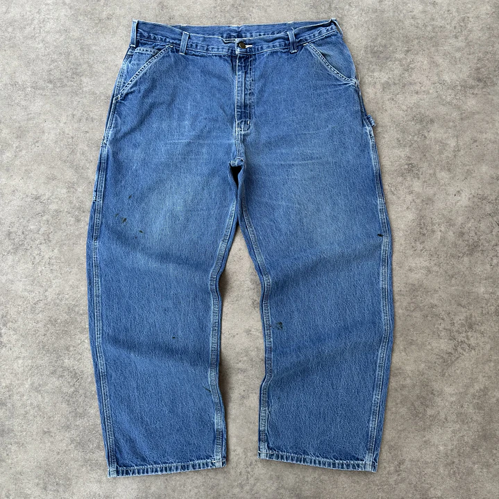 Carhartt Denim Carpenter Pants 38x30🇺🇸/48🇨🇱 4