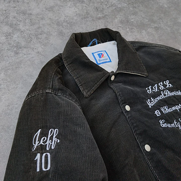 Vintage Rennoc Corduroy Jacket XL 4