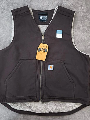Carhartt Sherpa Lined Vest L
