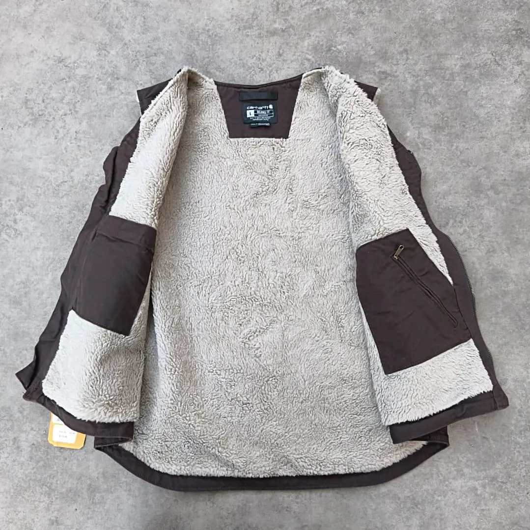 Carhartt Sherpa Lined Vest L 4