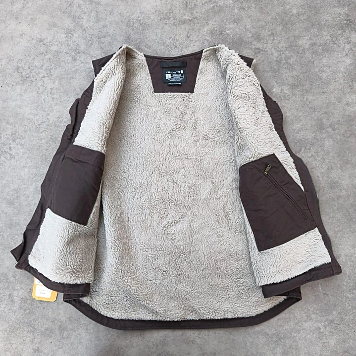 Carhartt Sherpa Lined Vest L 4