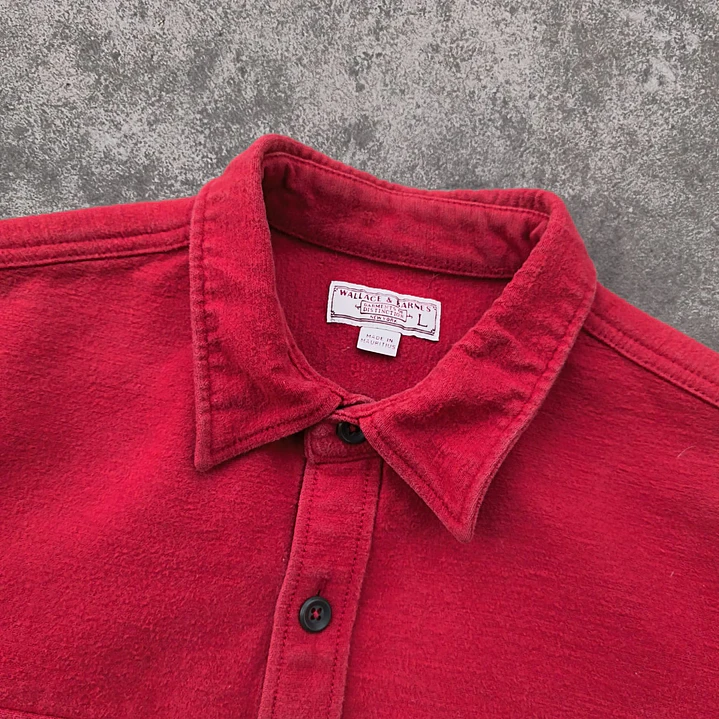 Vintage Wallace & Barnes Flannel Shirt L 2