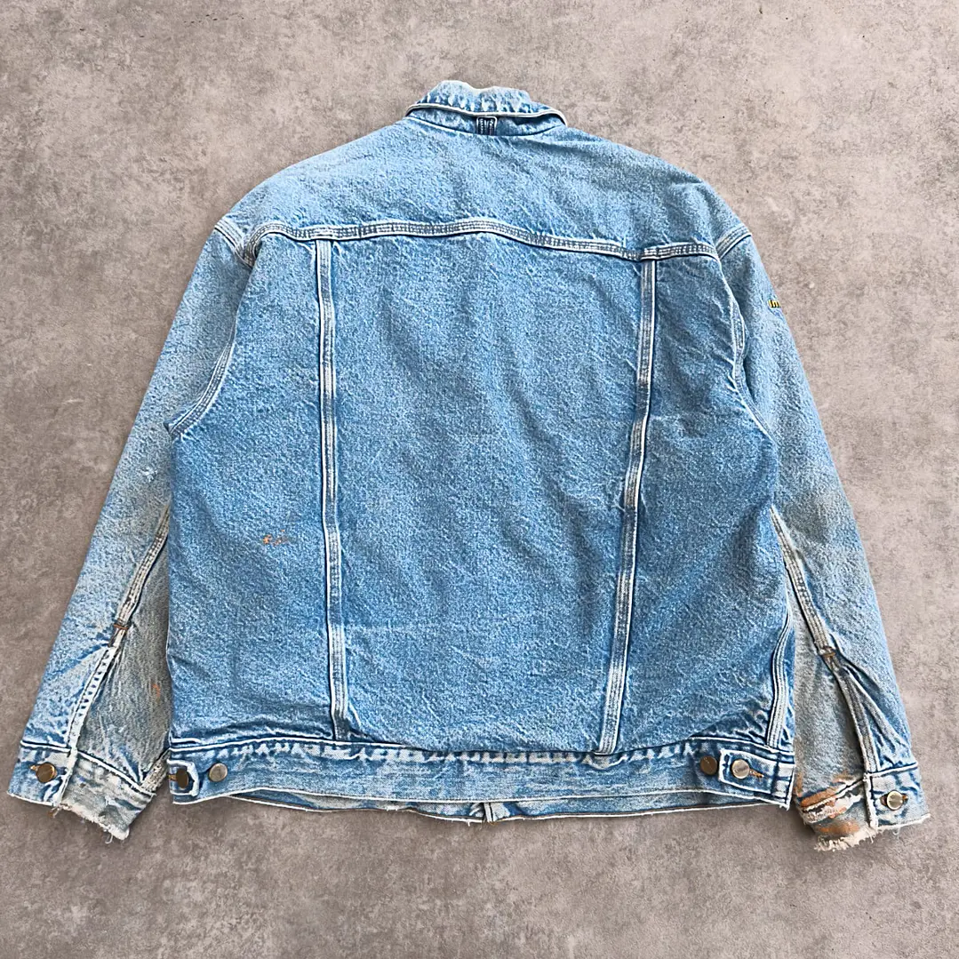 Carhartt Trucker Denim Jacket XL 9