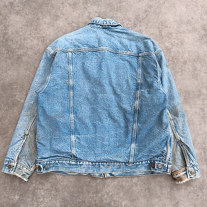 Carhartt Trucker Denim Jacket XL 9