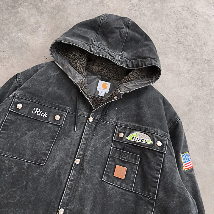 Carhartt Washed Duck Bartlett Jacket XL 2
