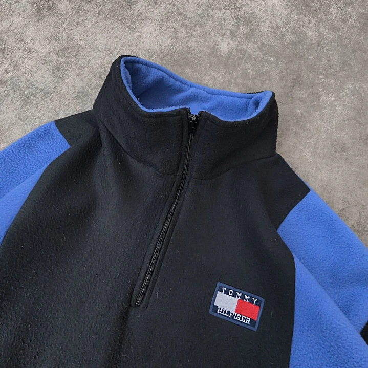 Vintage Tommy Hilfiger two tone Fleece XL 5