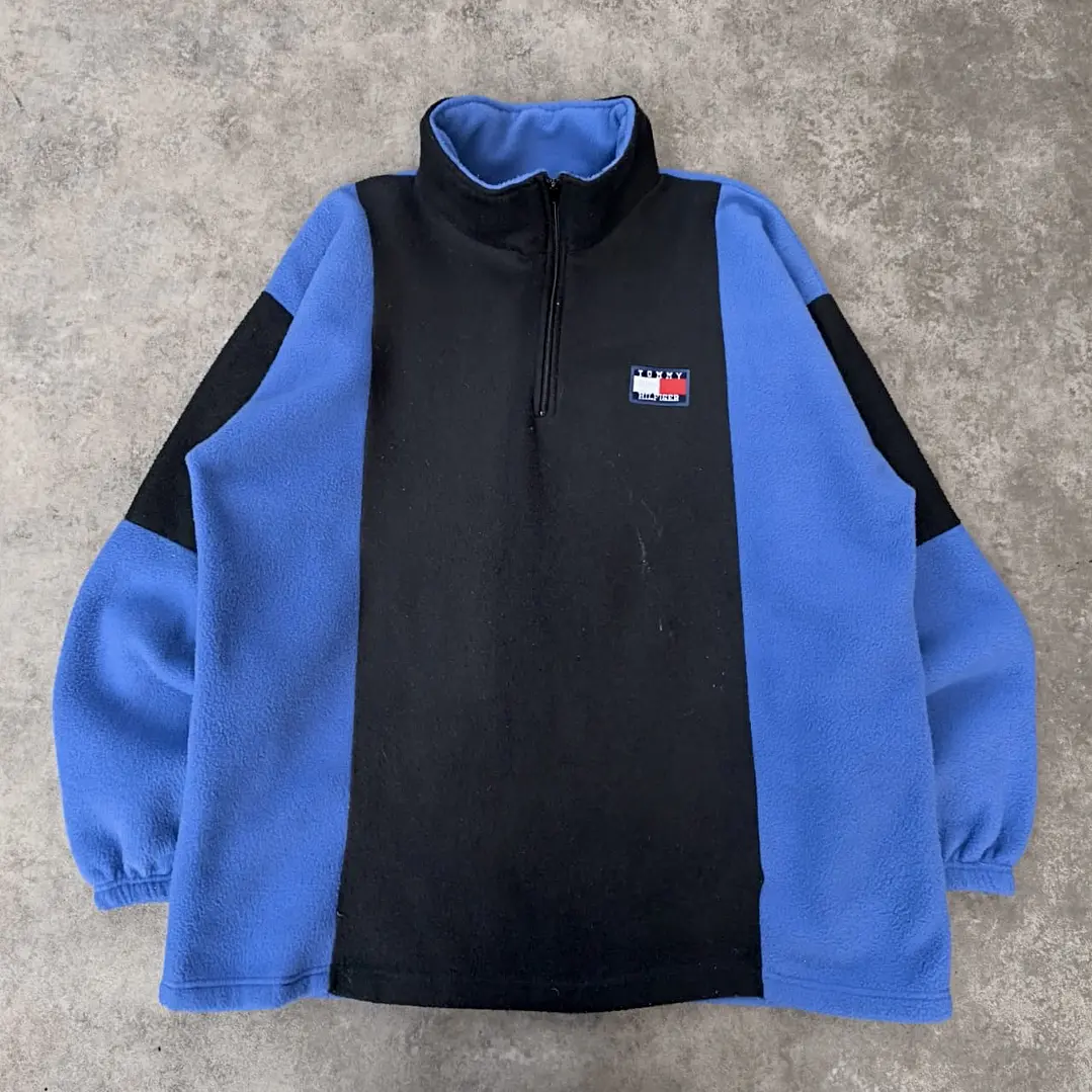 Vintage Tommy Hilfiger two tone Fleece XL 1