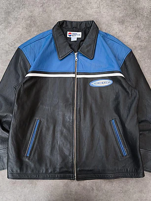 Vintage Pepsi next generation Leather Jacket XXL Fit L/XL