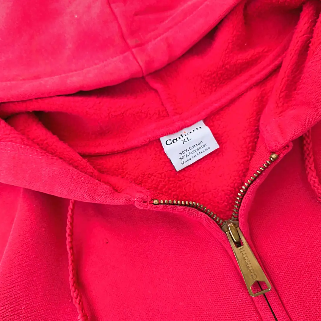 Carhartt Full Zip Hoodie XL 4