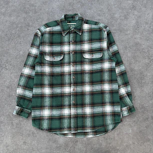 Field & Stream Heavyweight Long Sleeve Flannel Shirt M