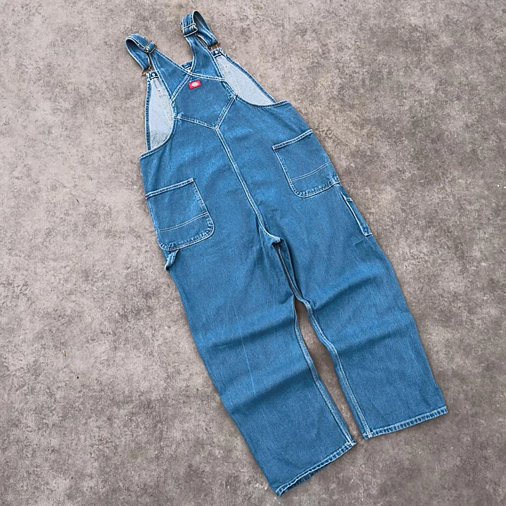 Jardinera Dickies Carpenter Denim 40x30🇺🇸 3