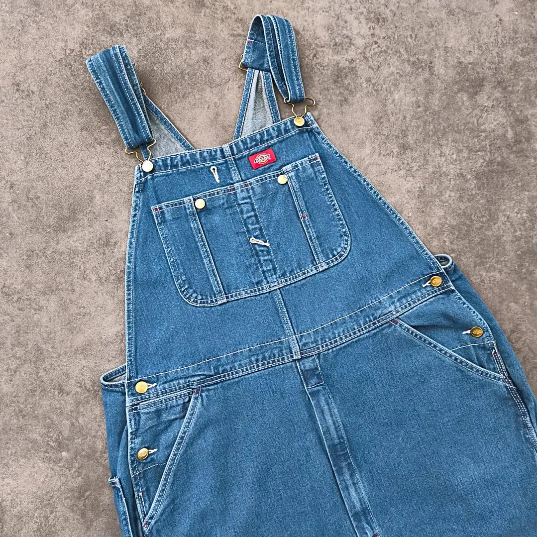 Jardinera Dickies Carpenter Denim 40x30🇺🇸 2