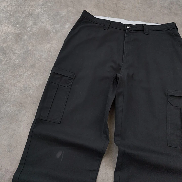 Dickies cargo Pants, color negro. 38x30🇺🇸/48🇨🇱 4