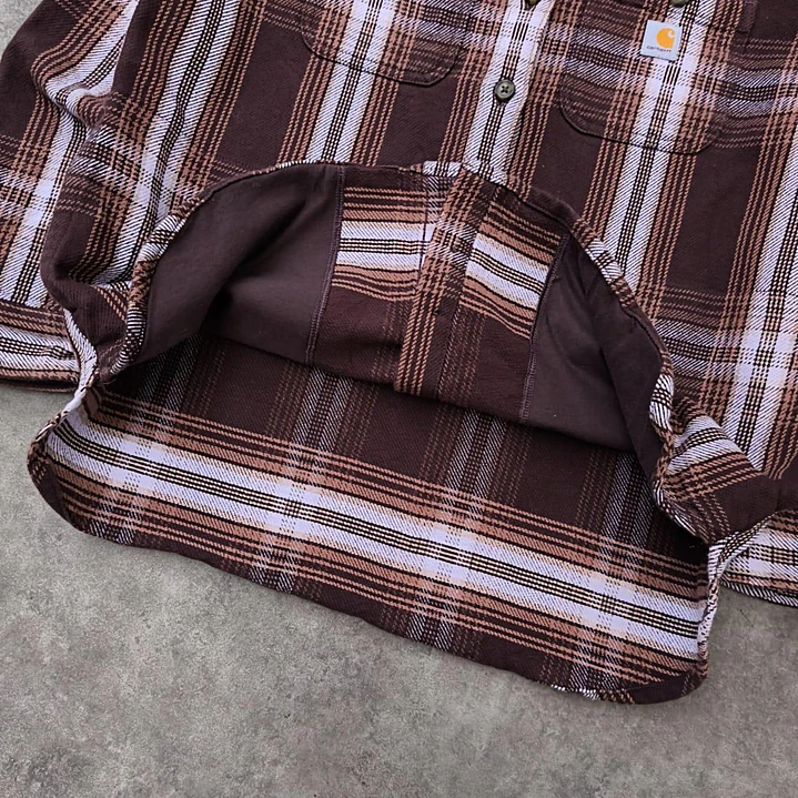 Carhartt heavyweight Twill Shirt Jacket S 3